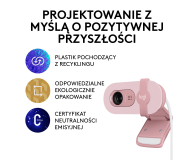 Logitech BRIO 100 różowy - 1172739 - zdjęcie 14
